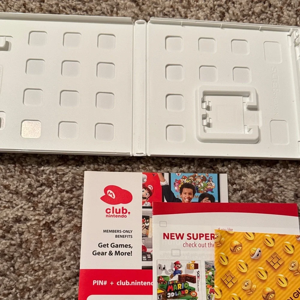 CASE ONLY (& original paperwork) for Nintendo New Super Mario Bros. 2 for 3DS